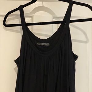 Long double layer Jersey dress